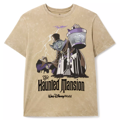 Disney Parks Haunted Mansion Hatbox Ghost T-Shirt Adult LARGE WALT