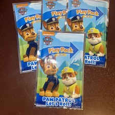 Nickelodeon Paw Patrol Play Pack Mini Lot of 4 New Sealed