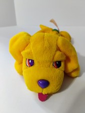 Vintage 1998 Lisa Frank Fan Club Casey Golden Retriever Puppy 8" Beanbag Plush