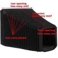 New Custom Hand-Made Multicolor Bellows For 11x14 inch DIY Large Format Camera