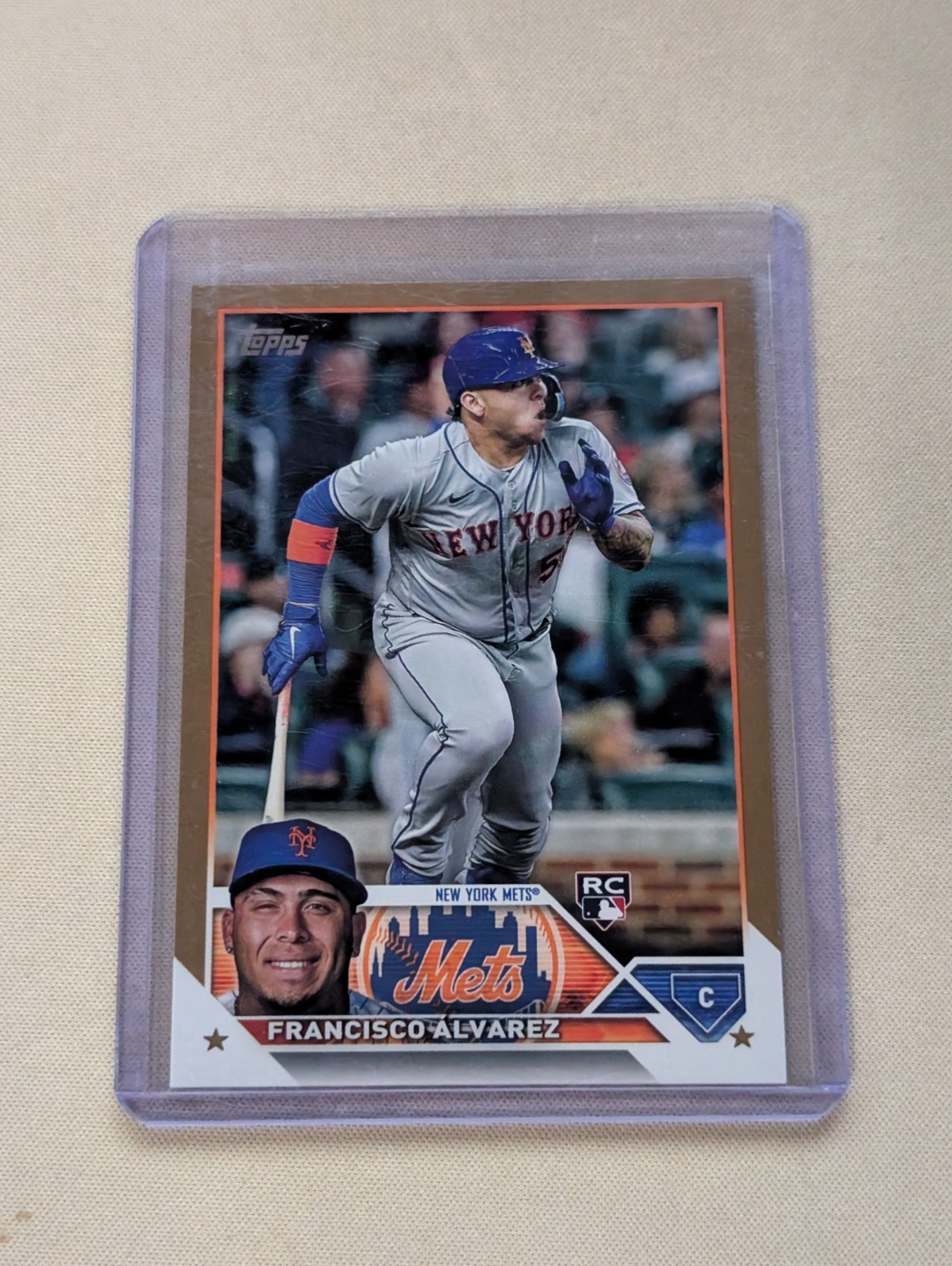 2023 Topps Series 2 #644 Francisco Alvarez Gold #/2024