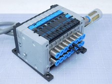 FESTO 161 414 PNEUMATIC VALVE BLOCK ASSEMBLY T119859