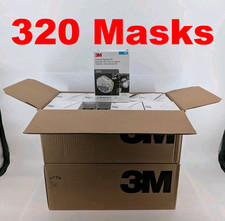 3M 8210 N95 Disposable Respirator Dust Mask | Case of 320 Masks | EXP 3/26 | New