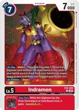 Indramon - EX5-009 - C - Animal Colosseum #EX5-009 Digimon TCG
