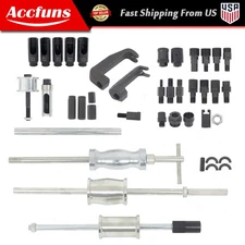 Fits Auto Truck Diesel Injector Extractor Slide Hammer Puller Adapter Tool Kit