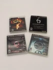 Resident Evil PS3 Game Lot of 4 RE 5, RE 6 Anthology, RE Revelations 1&2 Tested