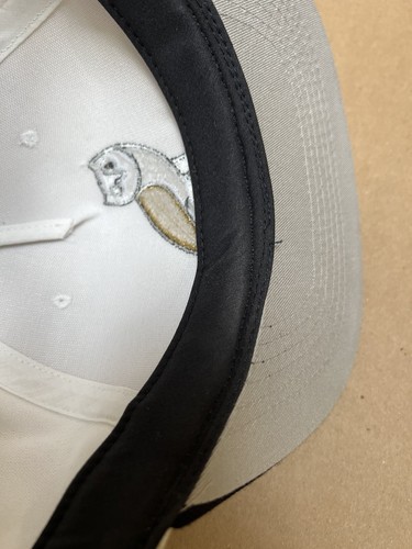 Pre-Owned OVO Snapback Hat Cap White Black Embroidered October’s Very Own Drake - Picture 5 of 7
