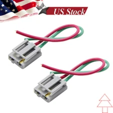 2X HEI Distributor Wire Harness Pigtail Dual 12V Power and Tach Connector