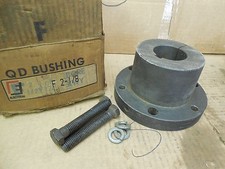 Electron QD Bushing F 2-1/8 F218 2-1/8" Keyed Bore 1/2" Key Way New