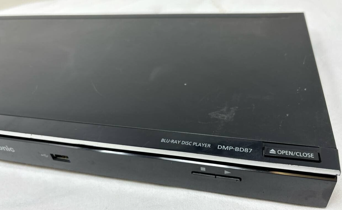 Panasonic DMP-BD87 Blu-Ray DVD Player Full HD 1080P WiFi
