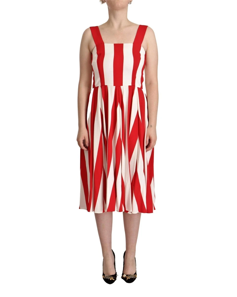 Dolce and hot sale gabbana striped dress
