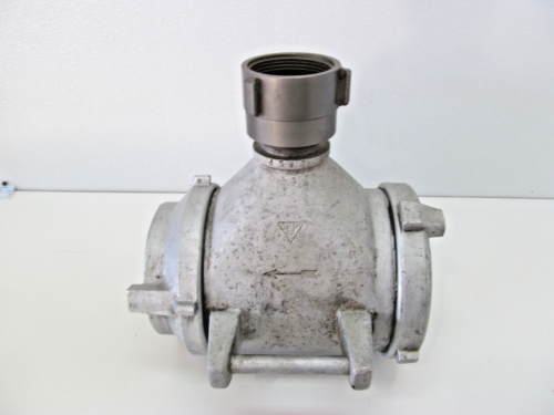Large Fire Dept Fire Hose Washer Cleaner 2 1/2" Connection 5 1/2" opening