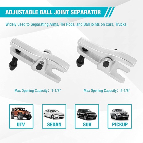 VISVIC Universal Ball Joint Separator Tie Rod For Removing Arms And Ball Joints - Picture 5 of 12