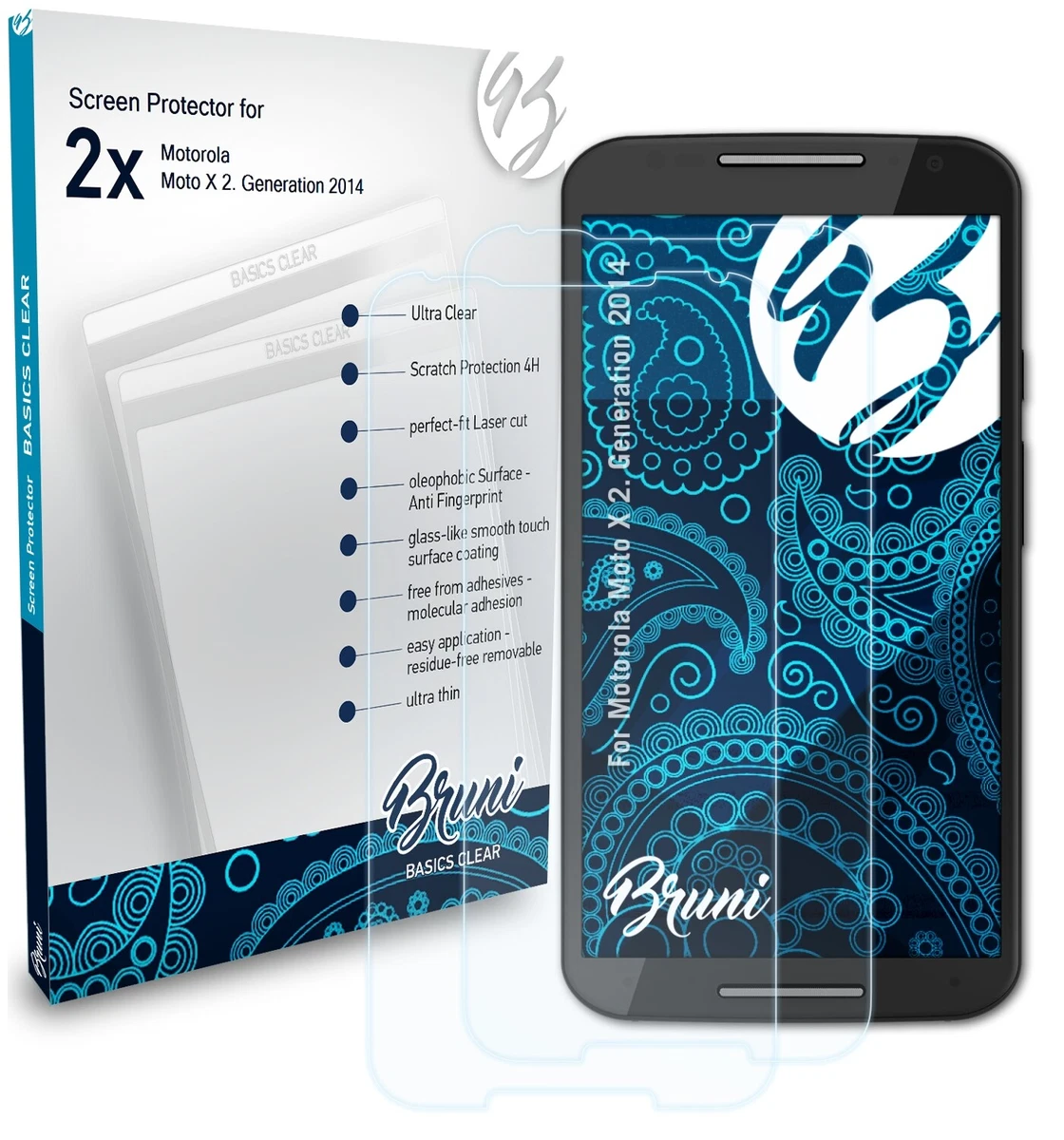 brotect Pellicola Vetro Opaca per Motorola Moto G5S Protezione Schermo