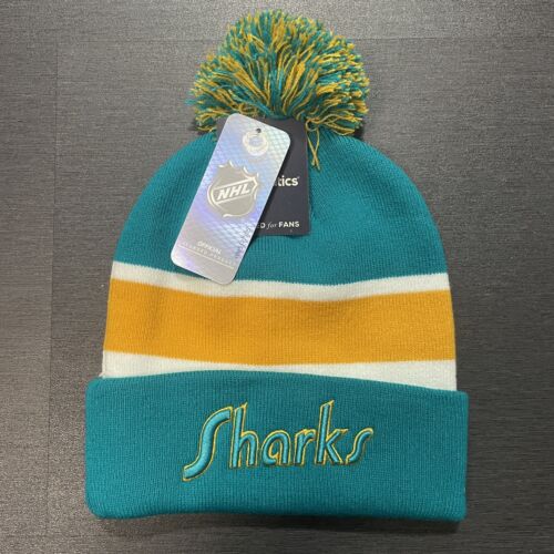 San Jose Sharks Fanatics Reverse Beanie NEUF - Photo 1 sur 6