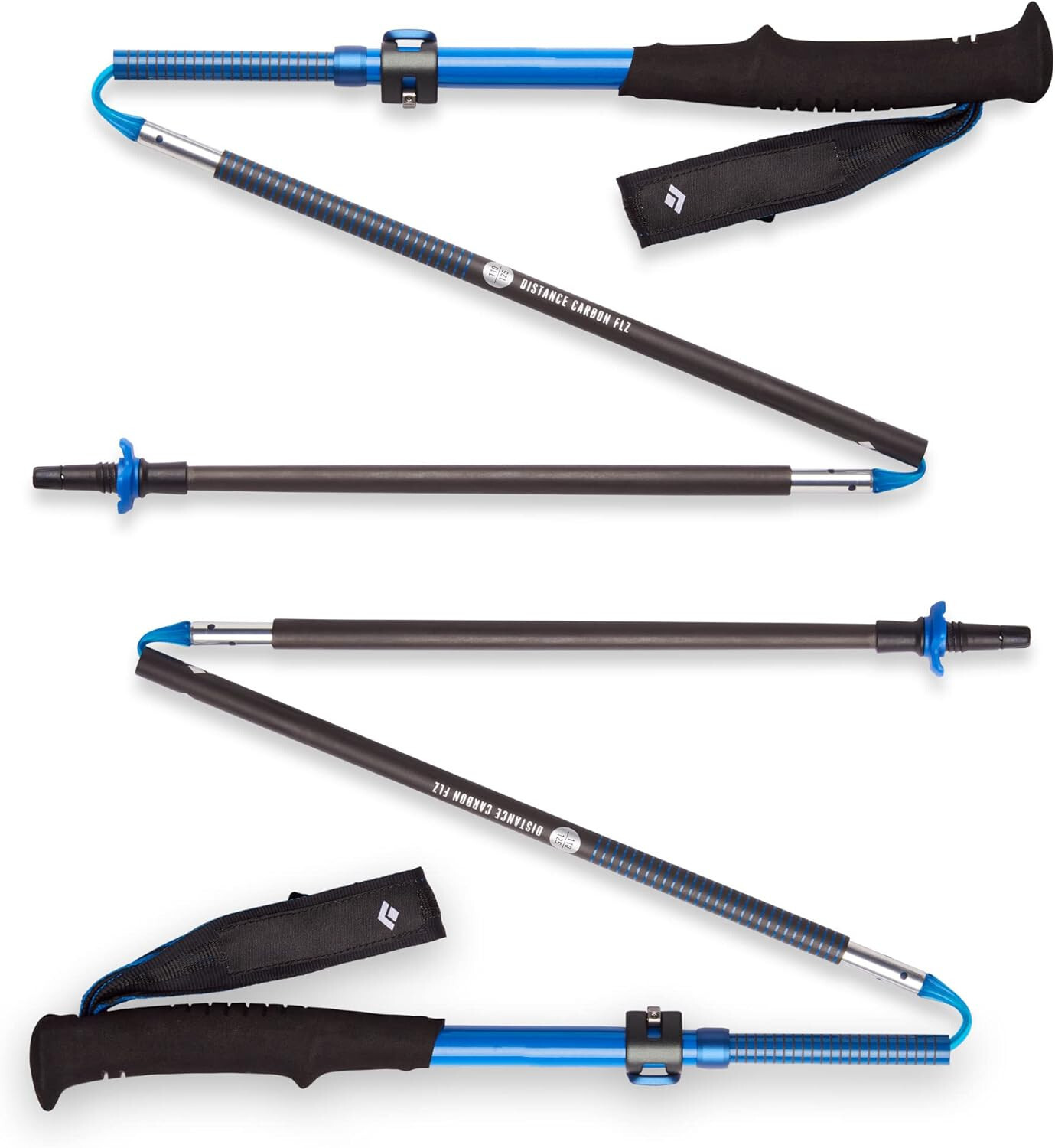 Треккинговые палки Black Diamond Distance Carbon FLZ Ultra Blue 125 см 38290₽