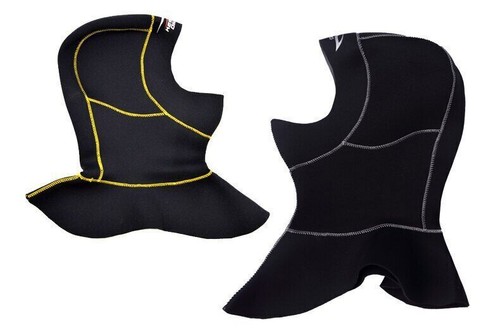 Capucha de buceo de neopreno de 3 mm con hombro equipo de snorkel gorra - Imagen 6 de 27