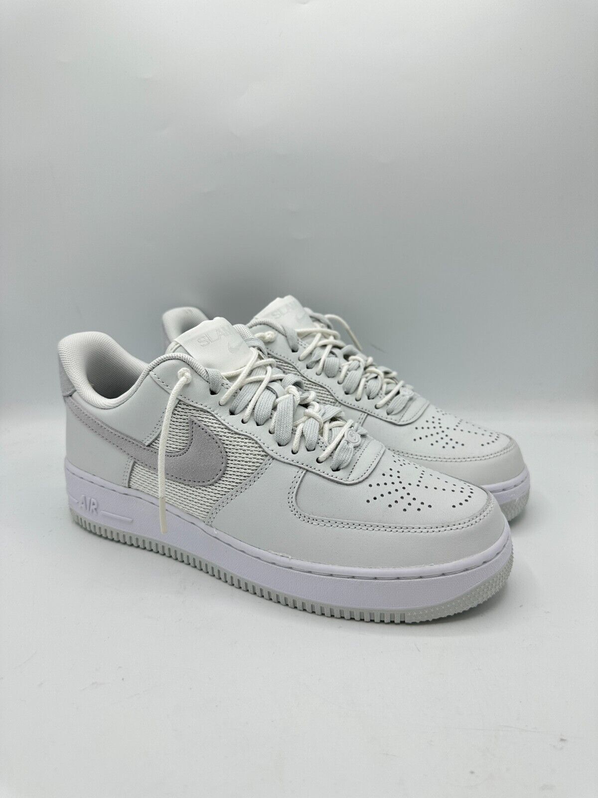 Size 9.5 - Slam Jam x Nike Air Force 1 Low SP White Summit | eBay