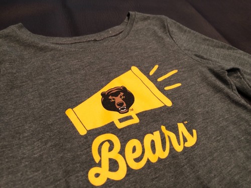 Girls Size 4T NCAA Baylor Bears National Collegian megaphone Shirt - Picture 2 of 4