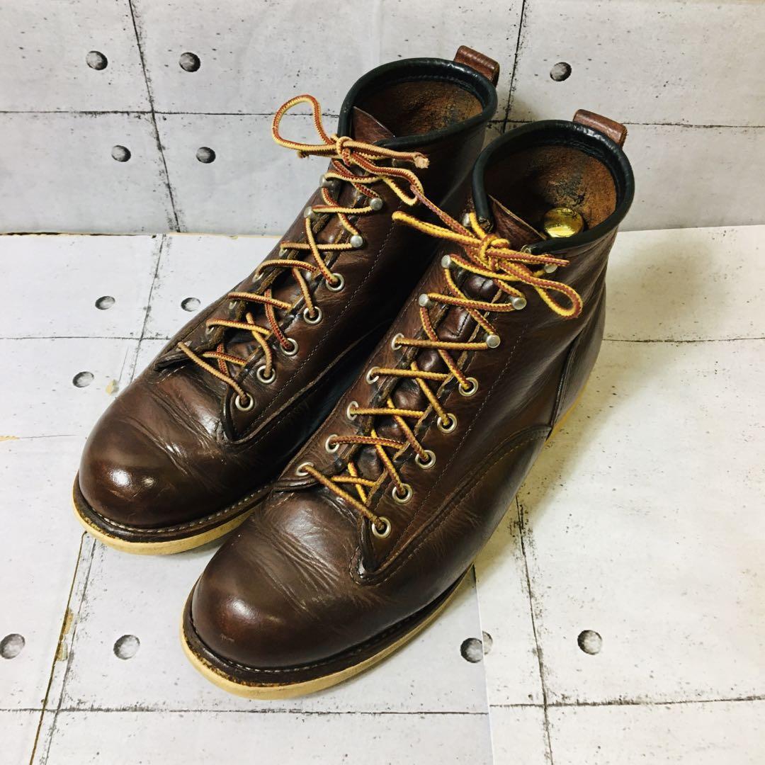 Red Wing Boots 2906 Lineman US:9D Genuine leather Brown Red Wing Boots 2906 Lineman US:9D Genuine leather Brown