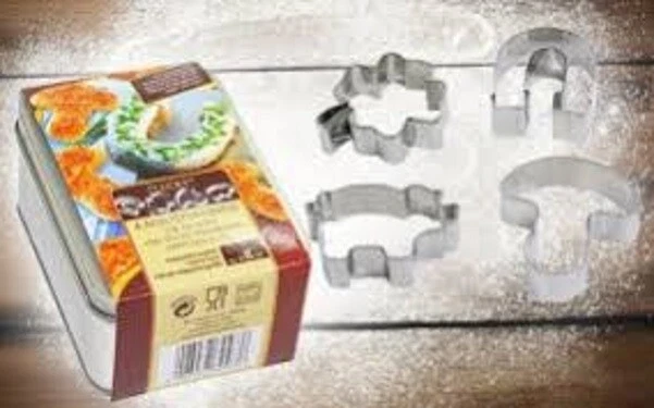 KAISER LOT DE 4 EMPORTE-PIECES EN METAL POUR FINGERFOOD EPICEE & SUCREE - Photo 2/2