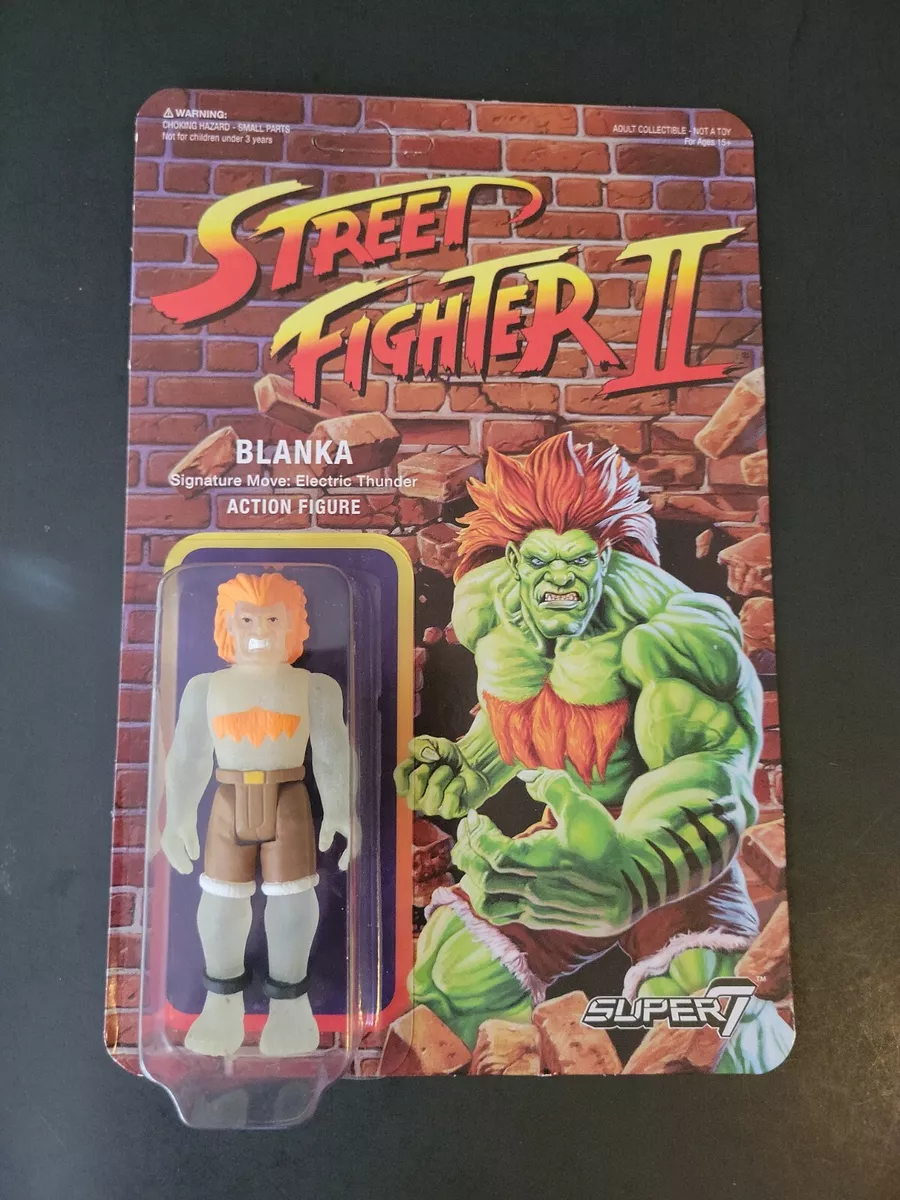 Street Fighter 2 Blanka 3.75 Retro Figure by Super 7 