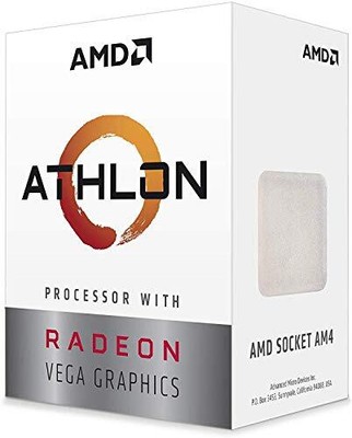 AMD CPU Athlon 200GE YD200GC6FBBOX Vega graphics equipped