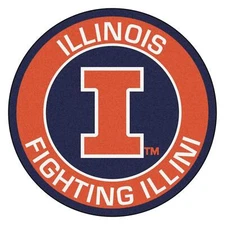 Illinois Fighting Illini Weather Resistant Vinyl Sticker/Decal 10