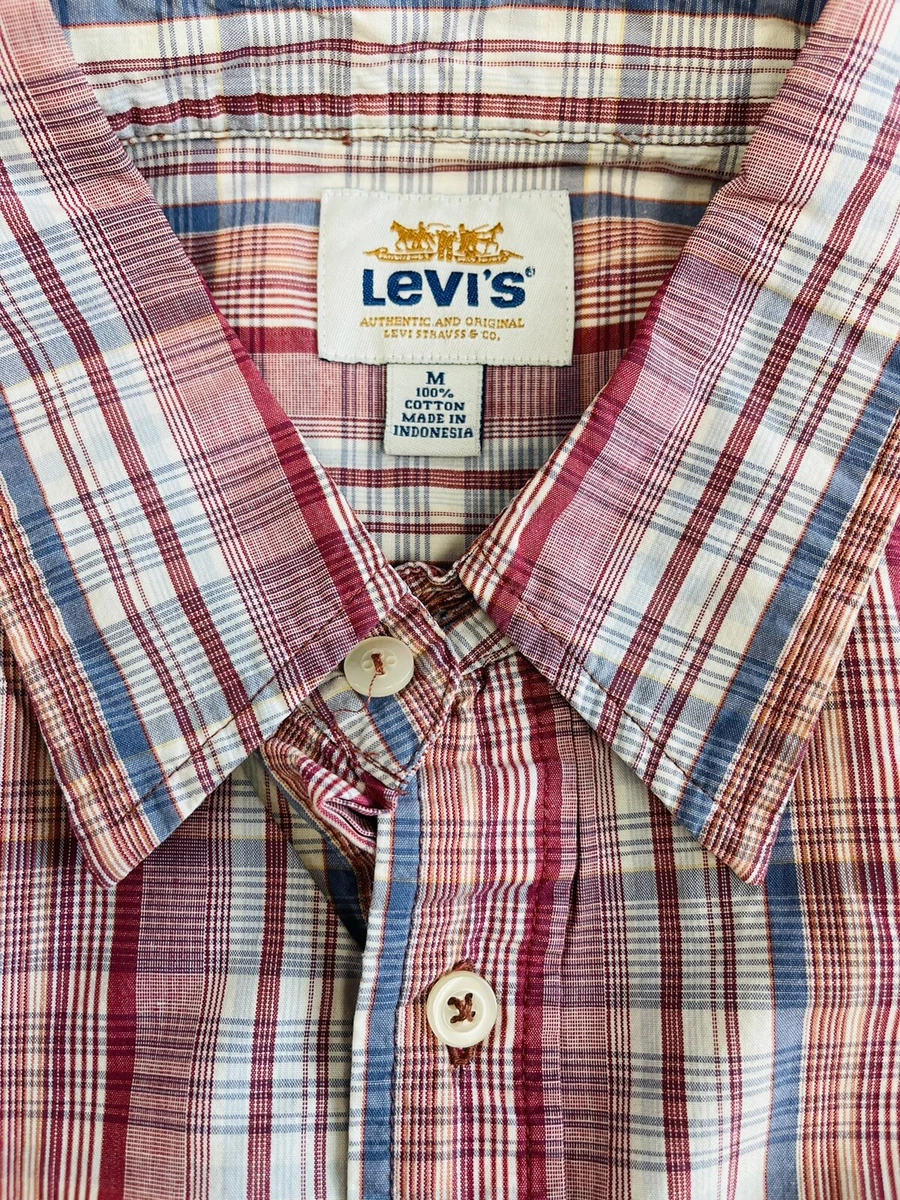 Levi's short hot sale sleeve button down