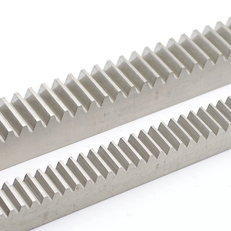 0.5 Modul-3 Modul Stirnzahnrad Zahnstangen Edelstahl Länge 300-1000mm Zahnstange - Bild 4 von 4