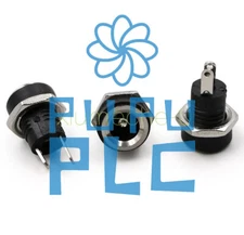 10Pcs 5.5x2.1mm  Mini DC Power Supply Jack Socket Female Panel Mount Connector