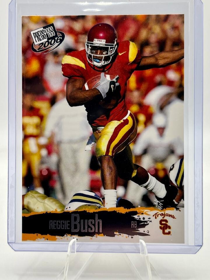 Reggie Bush Press Pass #45 Base