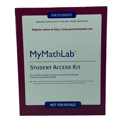 MyMathLab: Student Access Kit New