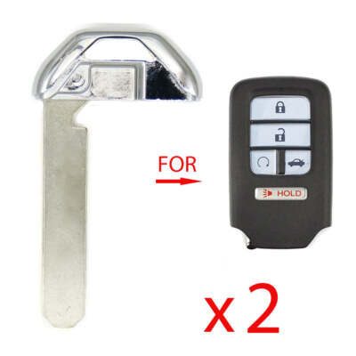 #ad 2 Remote Smart Emergency Key Insert Blade High Security Replacement for Honda $9.75