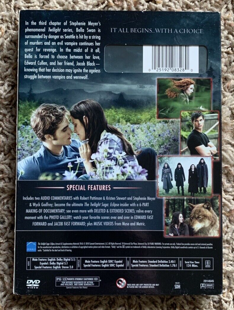 Bella Swan's Streaming The Twilight Saga Eclipse TWILIGHT Blu