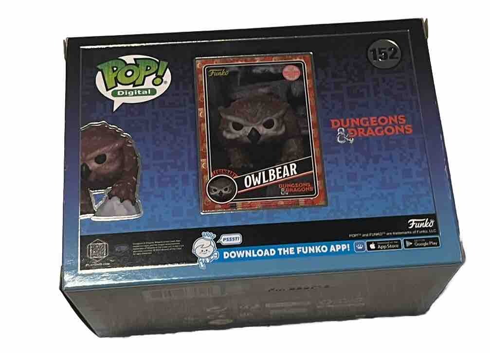 Funko Pop Digital Dungeons & Dragons Owlbear #152 Limited Edition