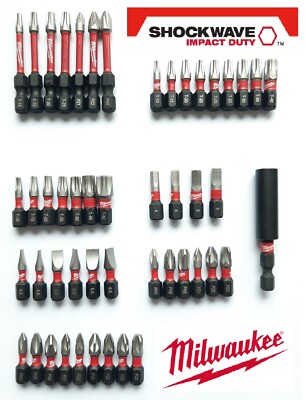 Milwaukee SHOCKWAVE Bit Torx Kreuzschlitz Imbus Adapter Bithalter magnetisch T20