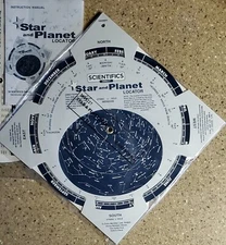 Star and Planet Locator PLANISPHERE + Manual NEW George LOVI  Scientifics Direct