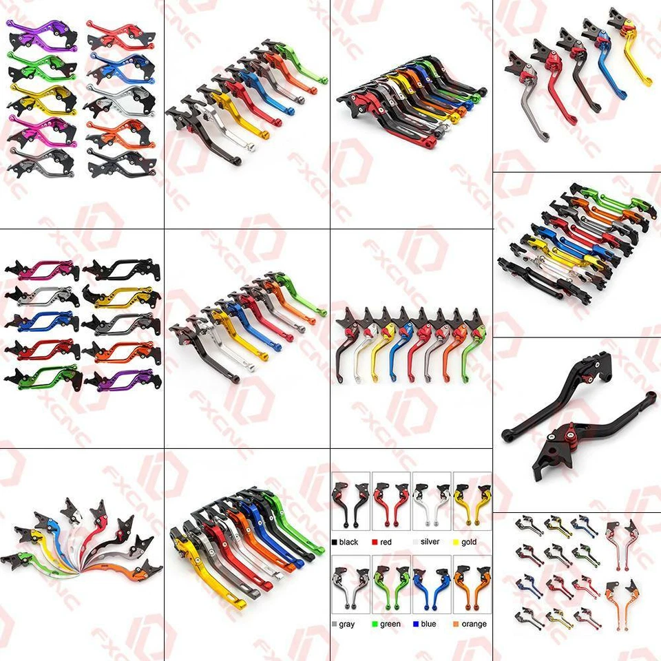 Palanca de embrague de freno CNC FXCNC para Aprilia SHIVER / GT 2007-2016 SHIVER 900 17-18 Foto 4 de 4