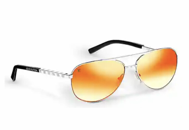 海外限定品【LOUIS VUITTON】LV ファースト pilot sunglasses LV Super Vision Metal Pilot Sunglasses S00 - Men