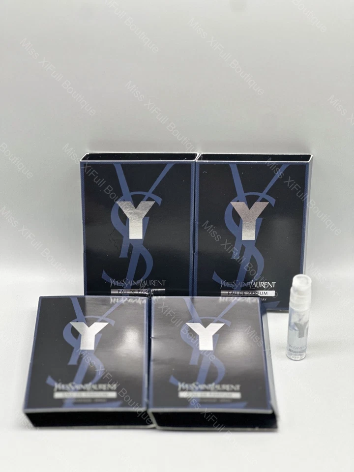 Yves Saint Laurent Y Eau De Parfum for Men - 4.8ml Mini Spray (4x1.2ml)