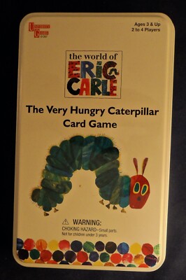 From the World of Eric Carle "Very Hungry Caterpillar" Card Game In Tin ...