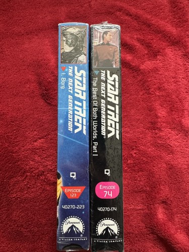 Star Trek Next Generations VHS Bundle von 2 Das Beste aus beiden Welten, / I, Borg - Bild 4 von 7