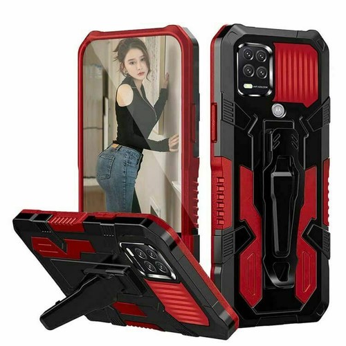 For Motorola Moto G Stylus 5G 2021 Case Shockproof Armor Cover With Belt Clip - Picture 12 of 36