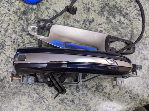 dark blue rear left driver Door handle driver Bentley Flying Spur 06-12 - Picture 3 of 9