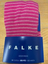 Family Kinder Leggins Pink glitzer gestreift 80-92