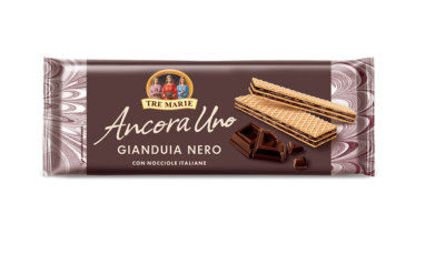 Tre Marie Ancora Uno Wafer Gianduia Nero Waffel gefüllt mit Gianduiacreme  175g