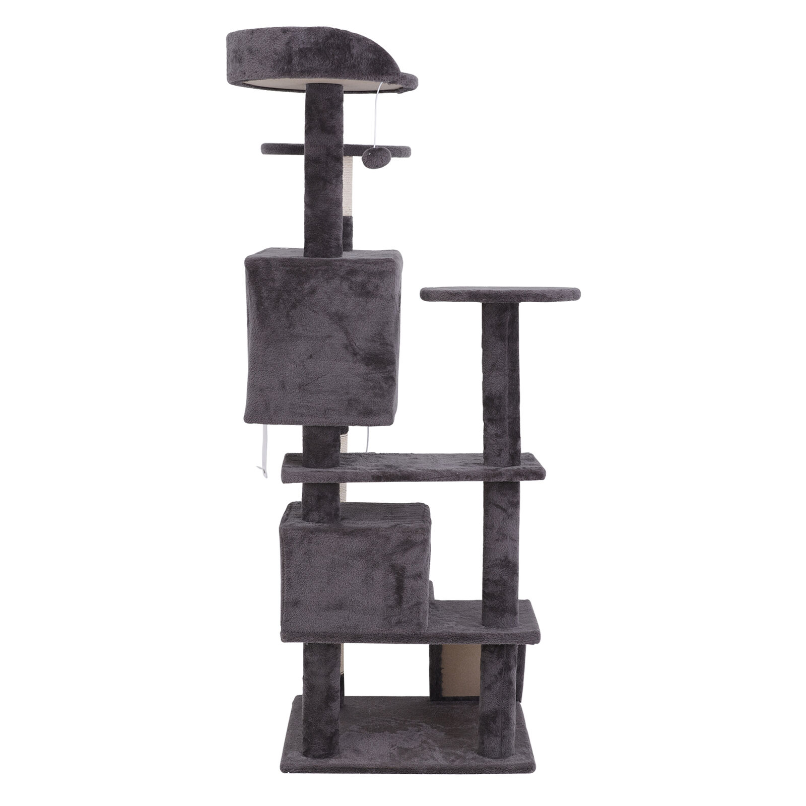 55" STURDY Cat Tree Tower Activity Center Large Playing House Condo For Rest