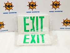 LED EXIT LIGHTING FIXTURE GREEN LED EMERGENCY EXIT LIGHT SING