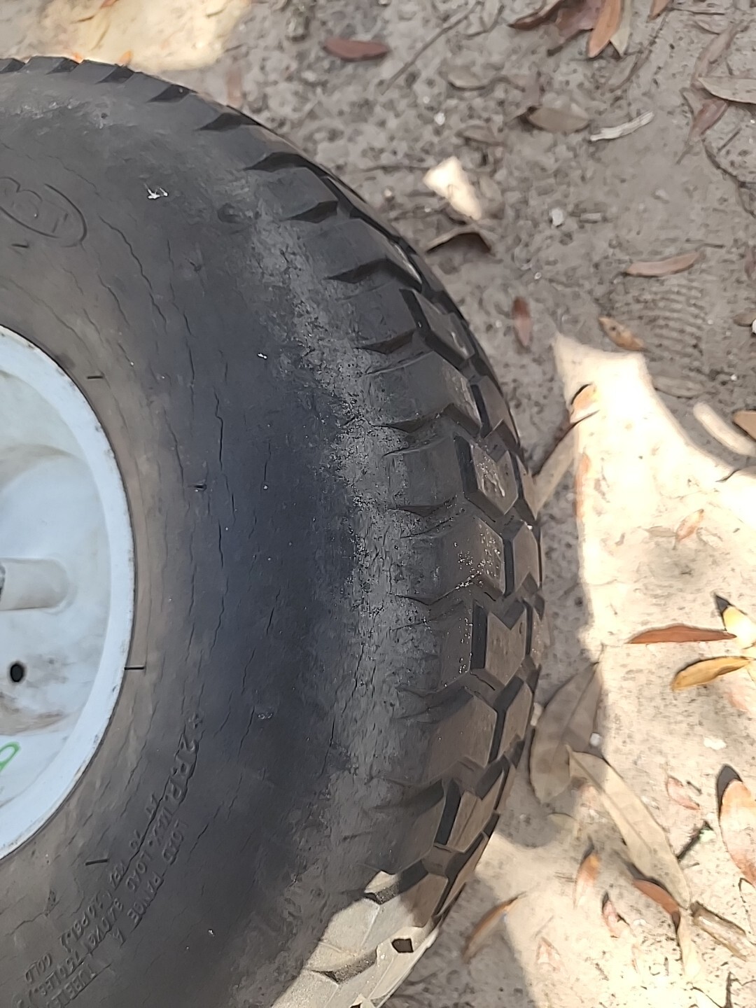 (Z19 or Z20) Toro LX500 Rear Tire & Rim 20x10.00-8 | eBay